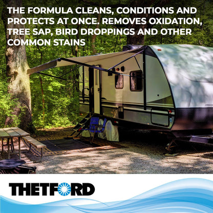 Thetford 96016 Premium RV Rubber Roof Cleaner and Conditioner - 64 oz.