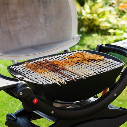 Roponan Disposable Aluminum Grill Liners, 20 Pack, 12" x 20" Rollable Grill Sheets for Grill Grates of Outdoor Charcoal BBQ