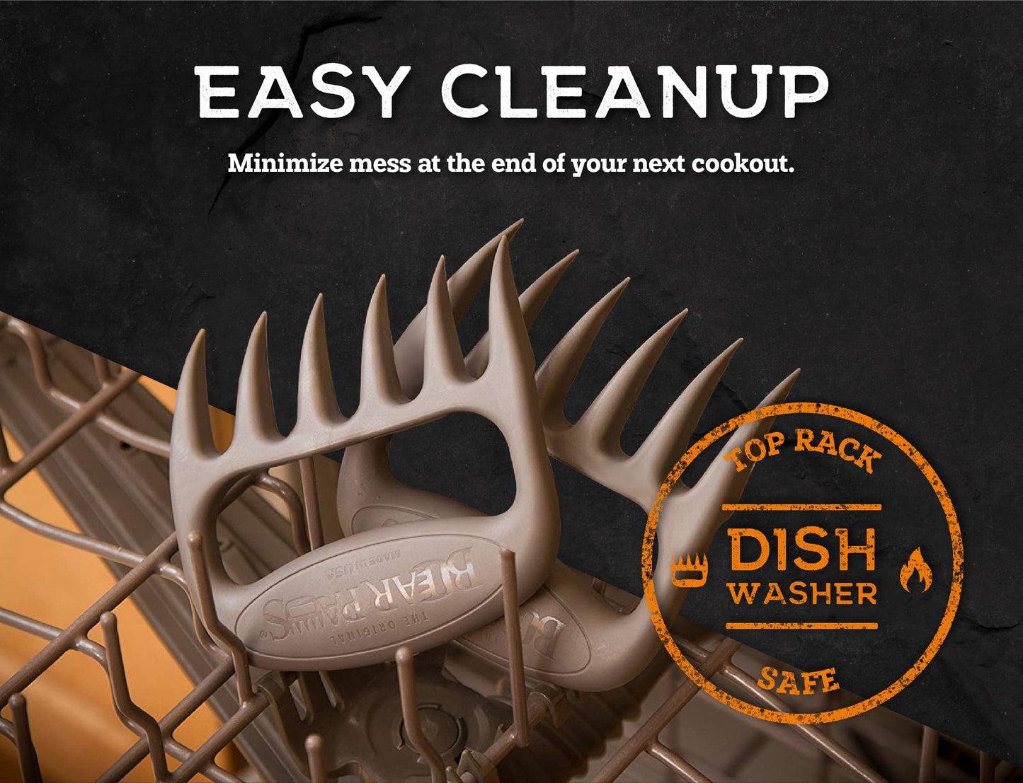 The Original Bear Paws Shredder Claws - Easily Lift, Handle, Shred, and Cut Meats - Essential for BBQ Pros - Ultra-Sharp
