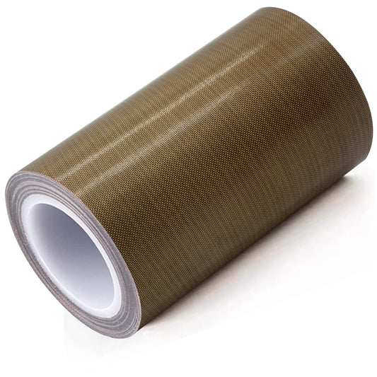 Teflon Fabric Tape, 4 Inch 30 Feet PTFE Tape for Vacuum Sealer Machine, Hand Impulse Sealers Insulation PTFE Coated Fiberglass Adhesive Tape Compatible with FoodSaver Seal A Meal Weston Cabella