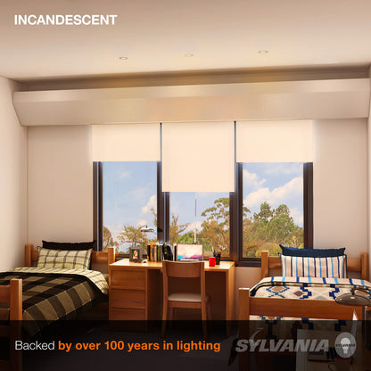 Sylvania 15676 R20 130-Volt 45-Watt Reflector Indoor Flood Light Bulbs, Incandescent Light (Pack of 6)