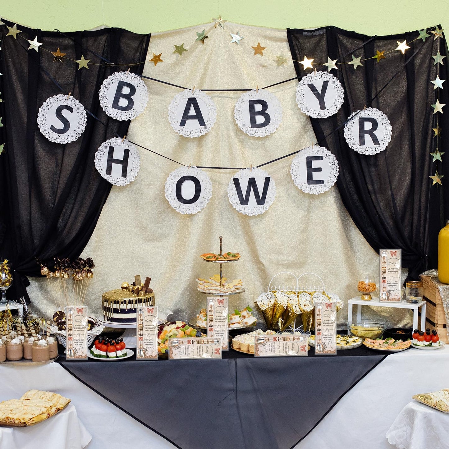 50 Set Coffee Babys Shower Favors for Guests A Baby Is Brewing Coffee Theme Ballpoint Pens Thank You Greeting Cards Baby Shower Gifts for Boy Girl Gender Reveal Party Guest Souvenirs Prizes