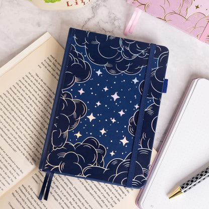TIEFOSSI A5 Dotted Journal for Women Men, Dot Grid Notebook, 160 GSM Thick Paper, 192 Numbered Pages, Dotted Journal Notebook for Planner Organization