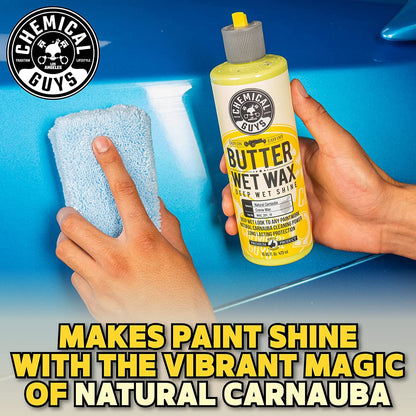 Chemical Guys Butter Wet Wax, Deep Wet Shine for Cars, Trucks, SUVs, RVs & More, 473 ml
