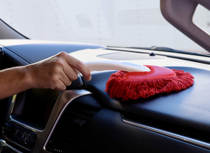 The Original California Car Duster 62447-8B Mini Duster, Red