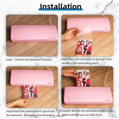 Uinkit Laminating Sheets 11.5x17.5inches for Sealed 11x17inches Tabloid Size Photo Documents, Glossy Clear Laminating Pouches Laminator Sheets Rounded Corner 30 Pack