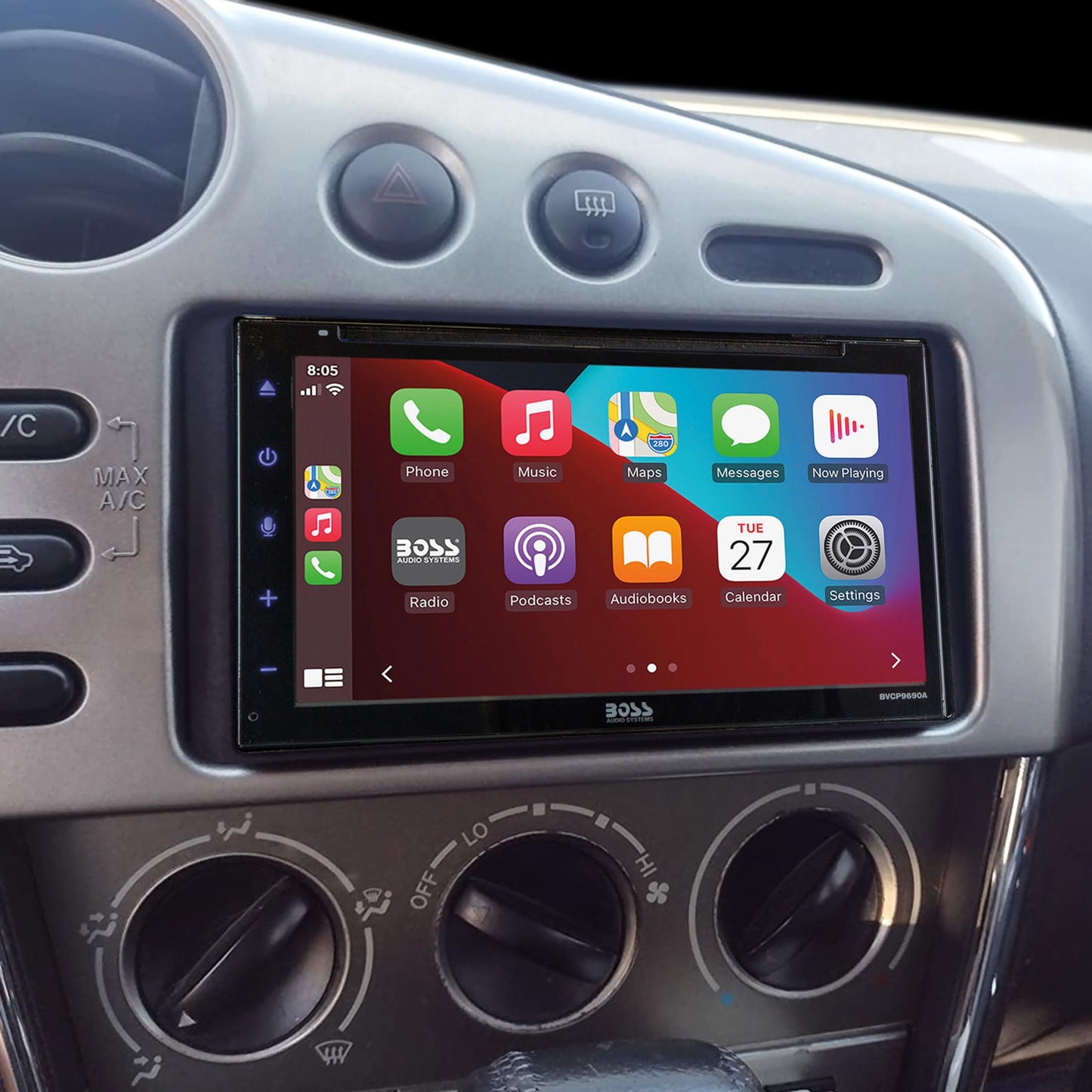 Scosche ICGM8BN Double DIN Radio Installation Dash Kit Compatible with Select 1992-2012 General Motors Vehicles - Complete Basic Aftermarket Car Stereo Install Kit - See Fit Guide Image for Vehicles