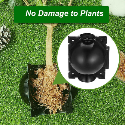 30 Pcs Air Layering Pods - Reusable Plant Root Growing Box - High Pressure Propagation Ball Grafting Device - Botany Root Controller for Various Plants Asexual Reproduction, Black