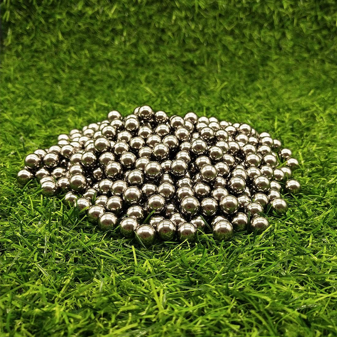 Z QINGZHENG 1500pcs 5/16inch Steel Ball Slingshot Ammo 7.938mm Precision Steel Bearing Balls