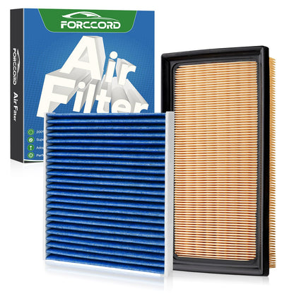 [2-Pack] Cabin & Engine Air Filter Fit for Toyota RAV4 Hybrid (2019-2025), Camry Hybrid (2018-2026), Highlander Hybrid (2020-2025), Sienna Venza (2021-2025), RAV4 Prime (2021-2024) #CF12157 CA12289