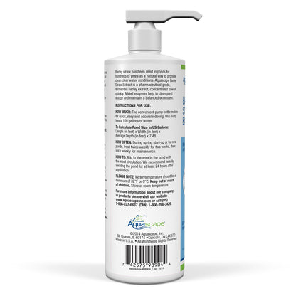 Aquascape Barley Straw Extract for Pond & Stream Features, 16 oz, 98904, White