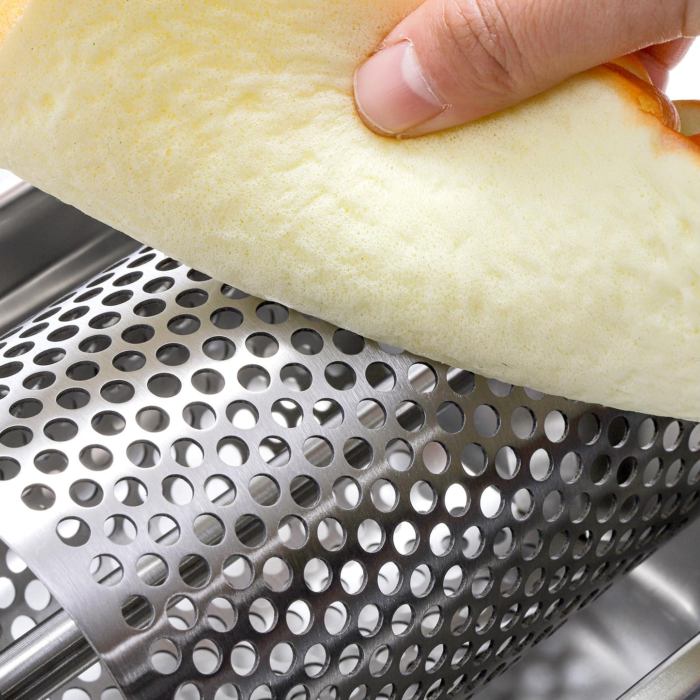 ZEAYEA Stainless Steel Butter Wheel, Butter Roller to Spread Butter Evenly, Bread Butter Spreader Wheel for Picnics, Barbecue, Grill, Indoor and Outdoor Use