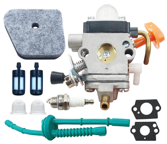 Carburetor C1Q-S174 with Air Fuel Filter Tune Up Kit for Stihl FS90 FS100 FS100R FS110 FS110R FS110X FS110RX FS100RX FS130 FS130R Trimmer