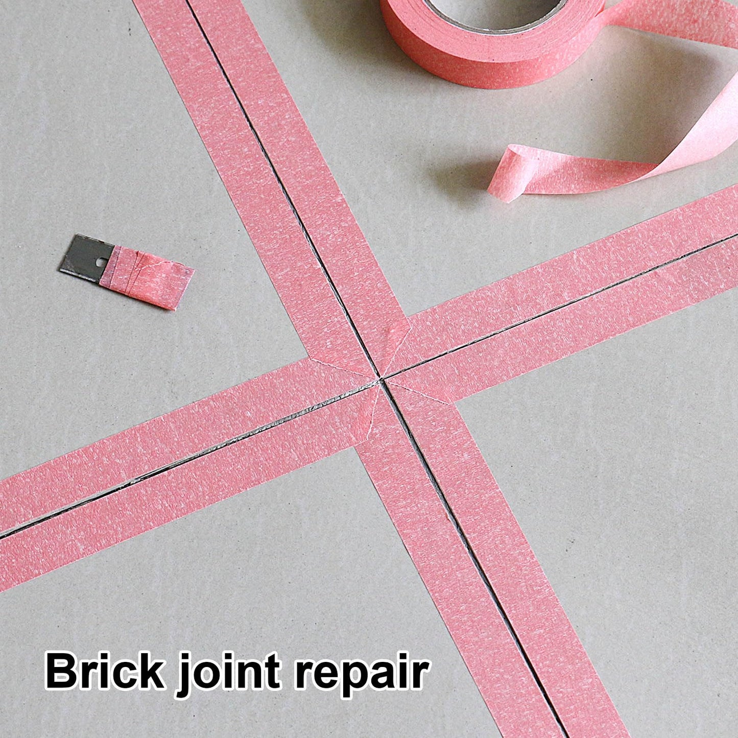 BOMEI PACK 10Rolls Pink Painters Tape, General Purpose Pink Masking Tape 0.75inch x 55yds, for Painting,Labeling,DIY Crafting,Decoration and School Projects, Total 550yds