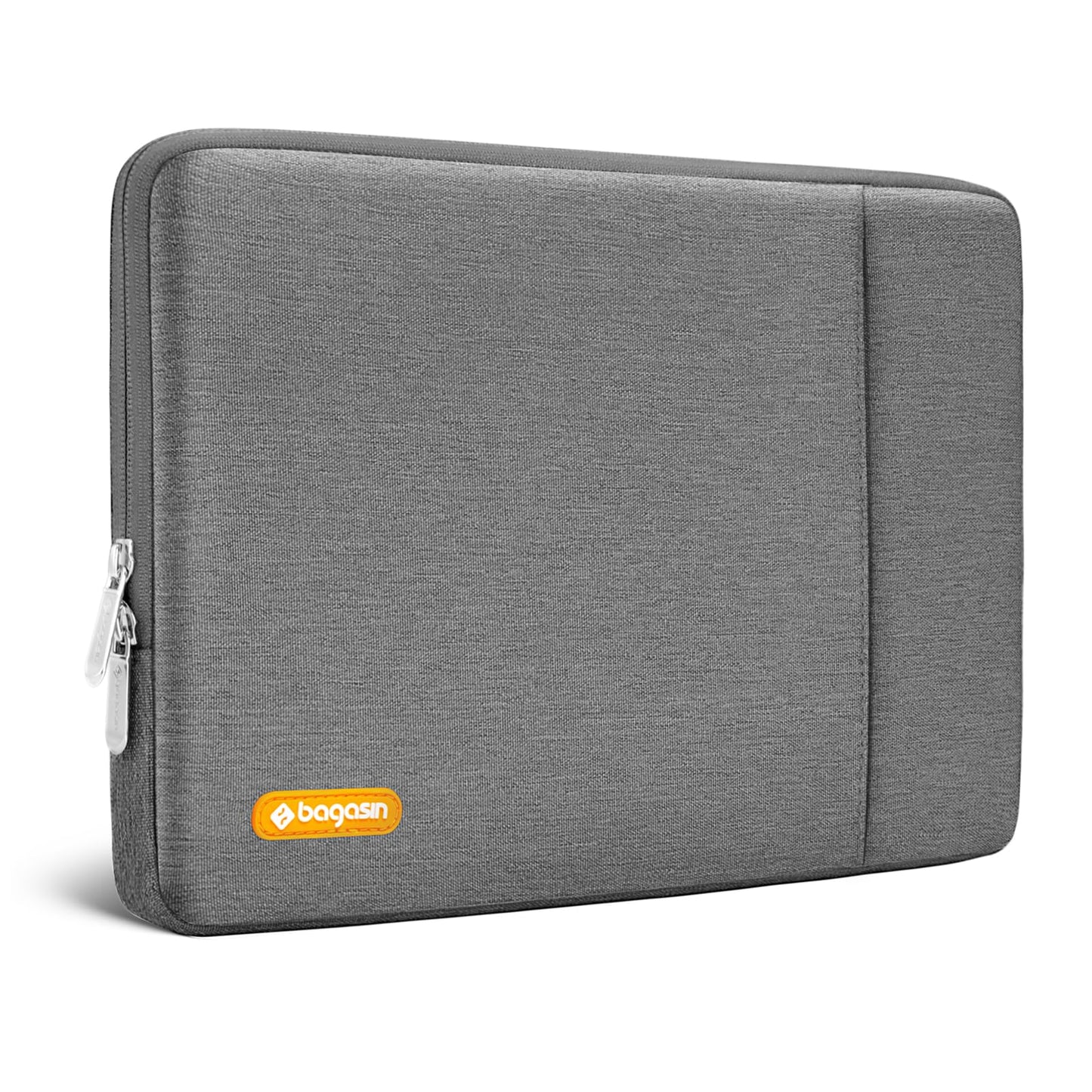 bagasin Laptop Sleeve Case, 15 15.6 16 inch Laptop Sleeve with Accessory Pocket, Water & Dirt Resistant with Corner and Edge Protection, Laptop Bag Compatible with MacBook, HP, Dell, Lenovo, Asus