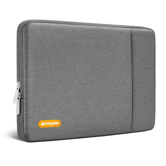 bagasin Laptop Sleeve Case, 15 15.6 16 inch Laptop Sleeve with Accessory Pocket, Water & Dirt Resistant with Corner and Edge Protection, Laptop Bag Compatible with MacBook, HP, Dell, Lenovo, Asus
