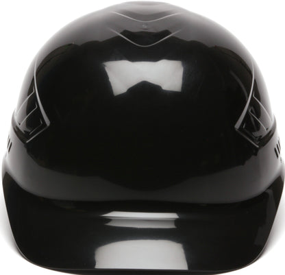 Pyramex Ridgeline 4 Point Glide Lock Suspension Bump Cap, Black