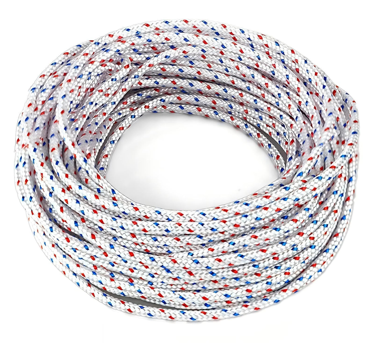 SSFOLPFEE High Strength Recoil Starter Rope, 4.0mm × 100FT, Heavy Duty Pull Cord for Briggs & Stratton, Honda, Generator, Lawn Mower, Snowblower