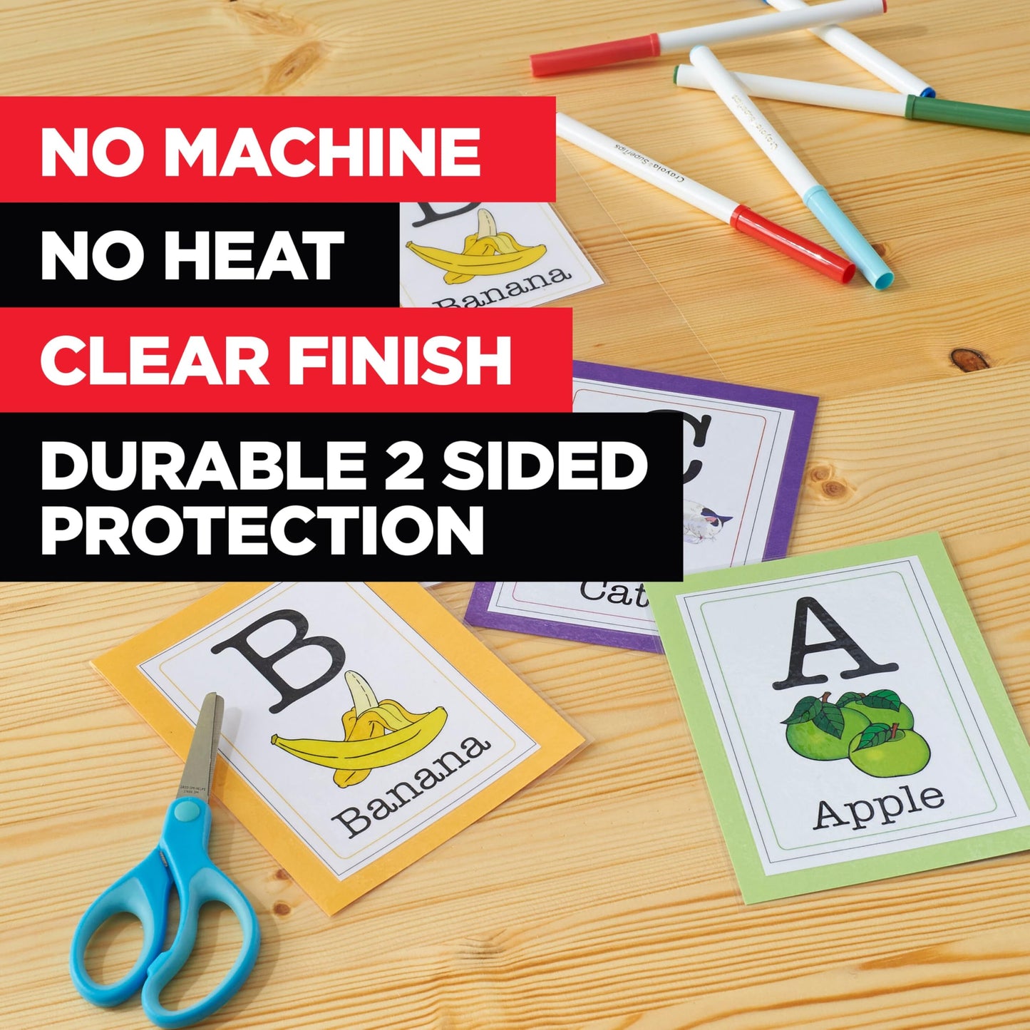 Scotch® Self-Sealing Laminating Pouches LS854-10G, Gloss Finish, Letter Size (Pack of 10)