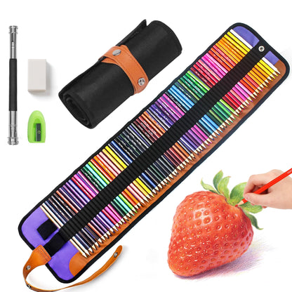 Ugmic 72 Coloring Pencils Set - Coloured Pencils for Adults Professional Colour Mixing Painting and Sketches, Soft Wax-Based Wooden Coloured Pencils Perfect for Students Children Colouring Books