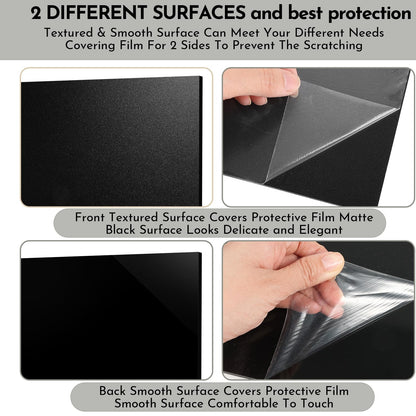 3 Pack Black ABS Plastic Sheet 12” x 16” x 1/8",Phiowocx 3mm Thick Moldable ABS Sheet Plate with Textured & Matte Finish,Rigid Plastic Sheets Panel for DIY Projects,Decor,Handicrafts Home Decor