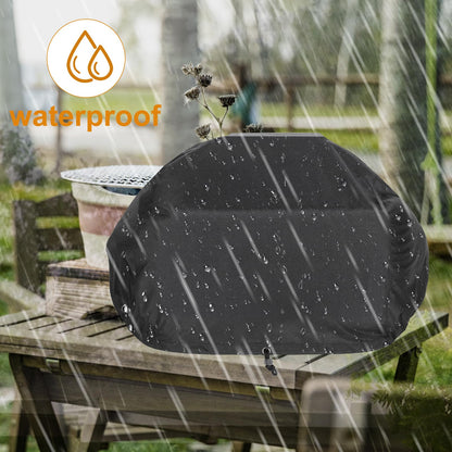 AMPtaan Woodfire Outdoor Grills Cover for Ninja Woodfire Pro XL Outdoor Oven OG951 OG901 and OG850 Series - Adjustable Drawstrings and Elastic Bands