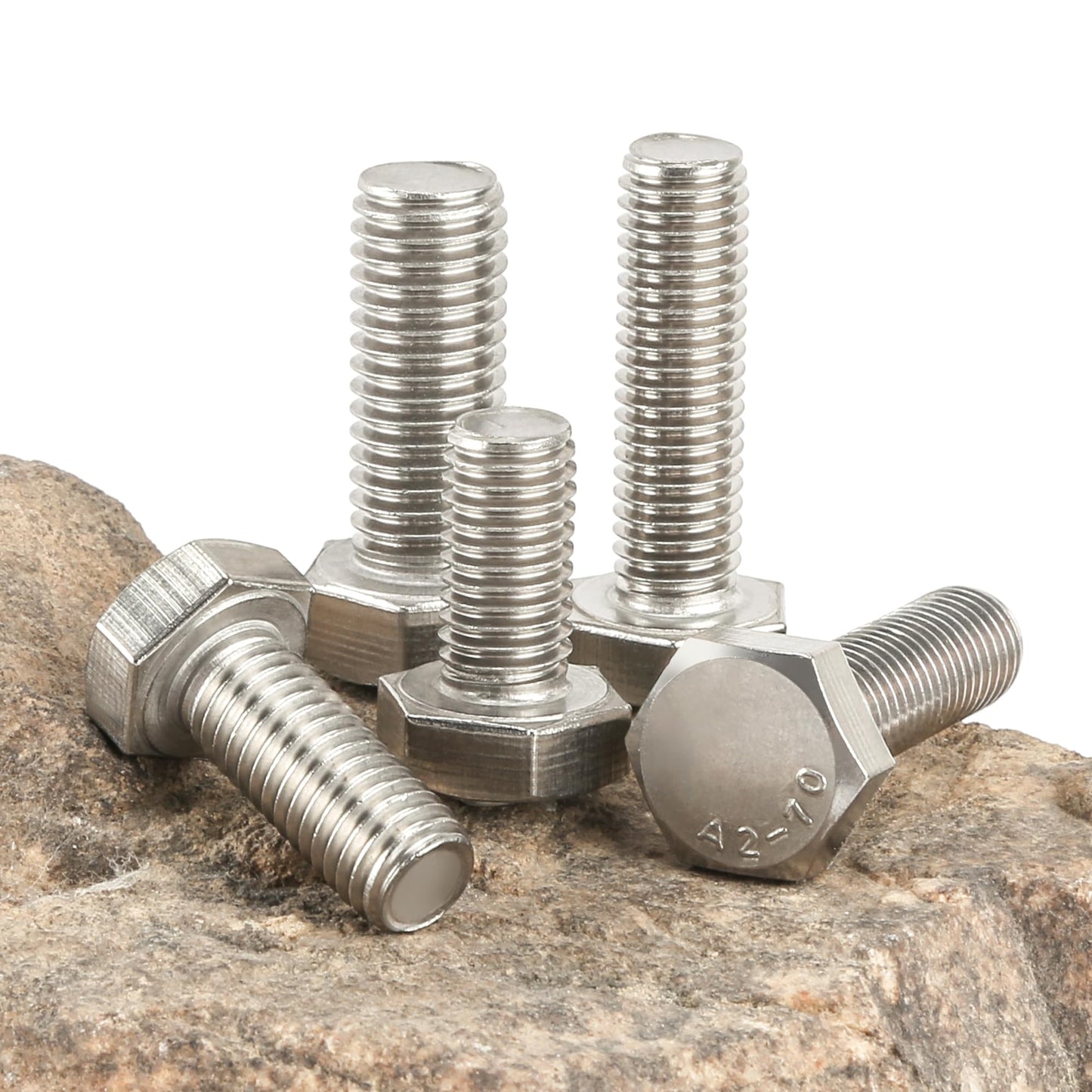 780pcs Hex Bolts and Nuts kit, 304 Stainless Steel M6 M5 M4 M3 Metric Bolt Assortment (Lock & Flat Washers), Stainless Steel Bolts and Nuts kit, Metric Screw Assortment