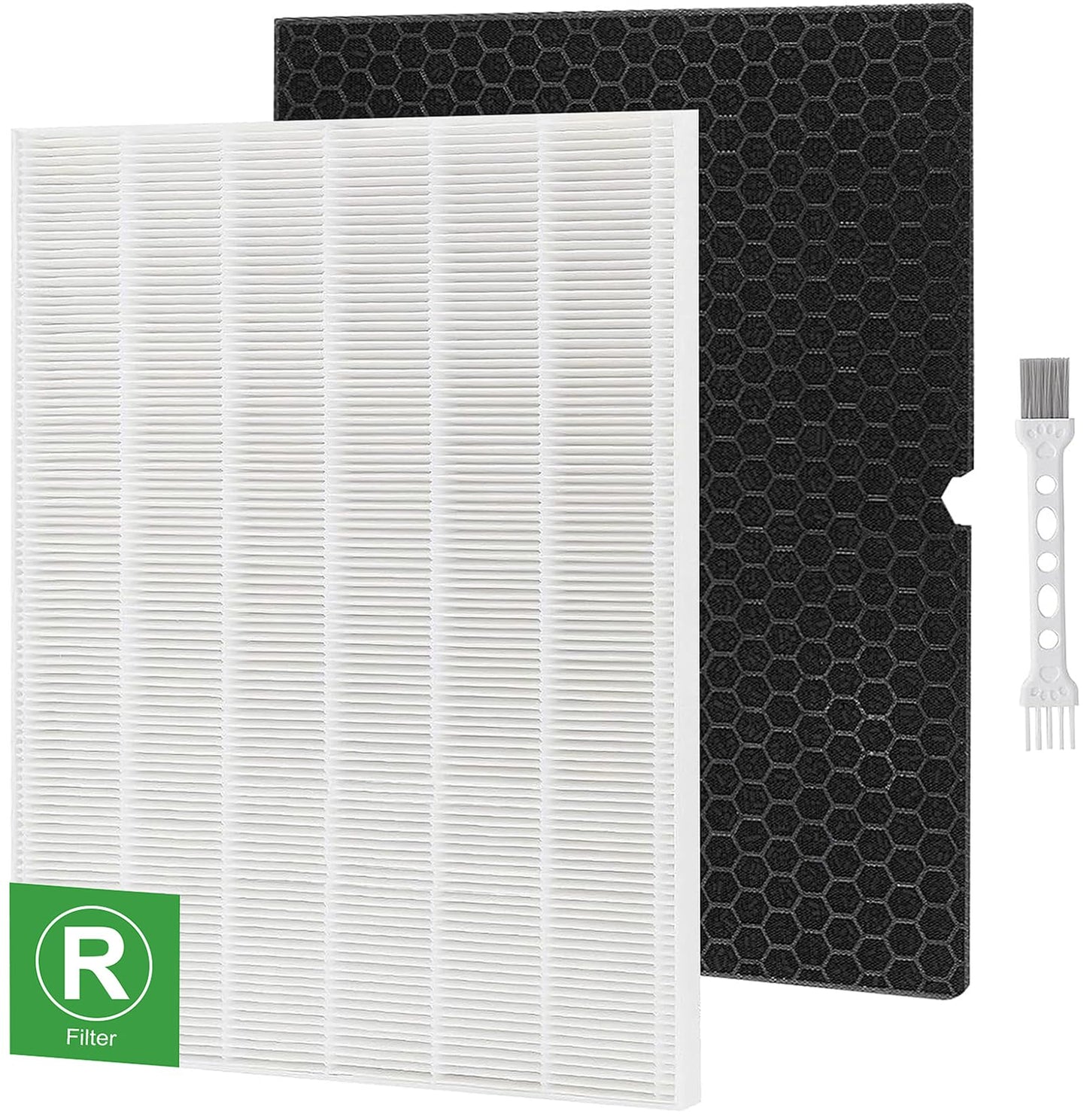 116130 Replacement filters Compatible with Winix 5500-2 Air Purifier, For Winix 116130 Replacement Filter,1 set contains 1 filter and 1 pack of activated carbon filters.