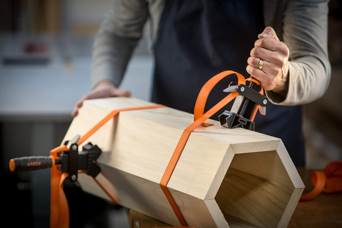 Pony Jorgensen Adjustable Clamp Pony 1225 Rapid Acting Band Clamp, Multi