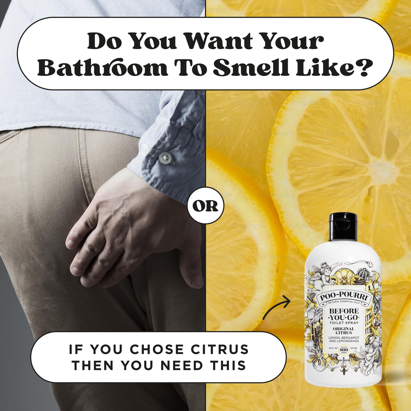 Poo-Pourri Original Citrus, 16 ounces