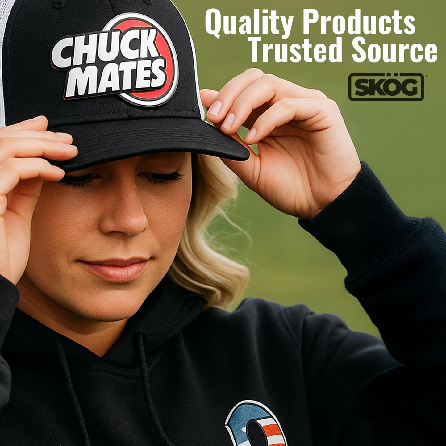 SKÖG Chuck Mates Platinum (1 Pack) Quick-Connect with Patented RatchetSeal Technology for Tire Inflators Open-Type