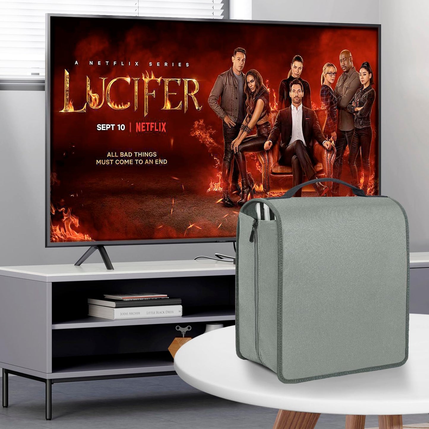 AKOZLIN DVD CD Storage Case with Extra Wide Title Cover Pages Portable Carrying Binder Holder Wallet Album DVD Case Protective Movie Media Storage Organizer 136 Disk Units,68 Booklet Pockets,Grey