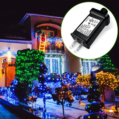 29V 0.45A 13W Class 2 Power Unit Model TS-13W29V LED Transformer Raintight IP44 US Plug Adapter, Seasonal-Use LED Driver for Ting Shen Replacement Parts String Light, Holiday Lighting