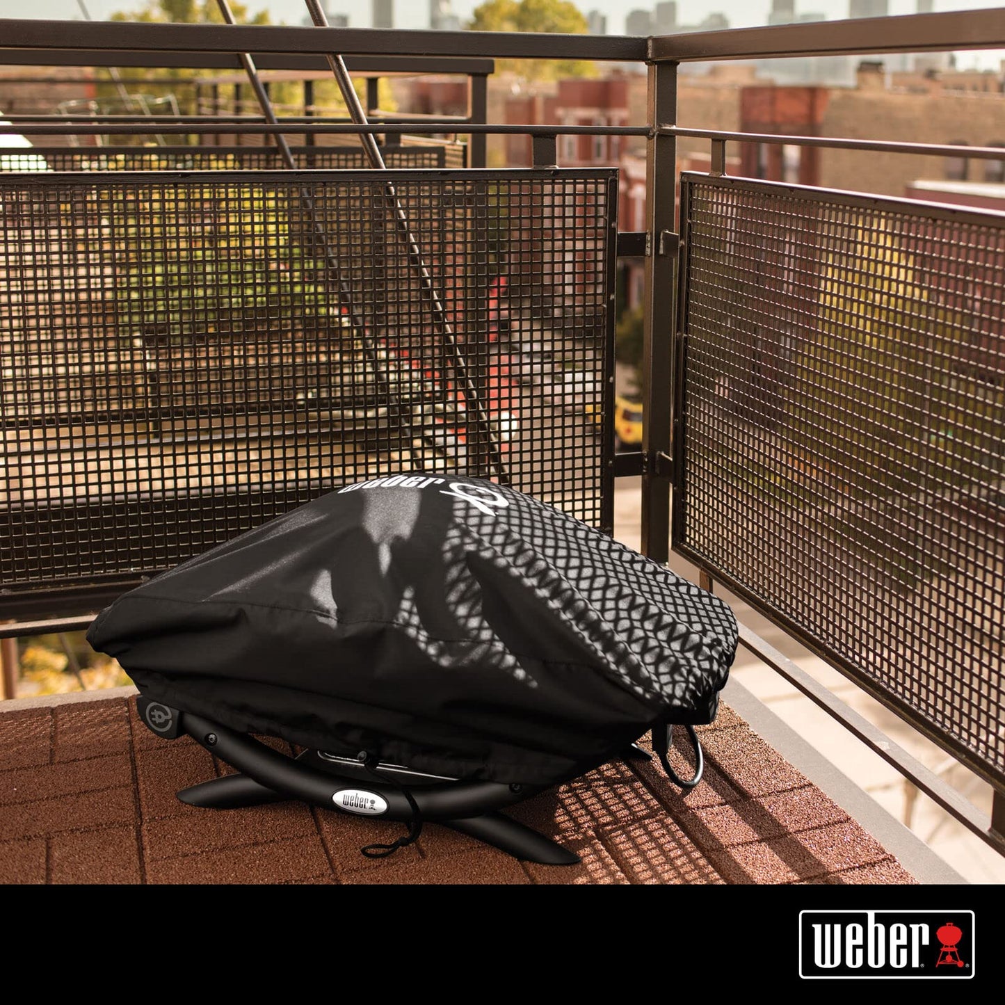 Weber Grill Cover for Q 200/2000 Series Gas BBQ Grills (7111)
