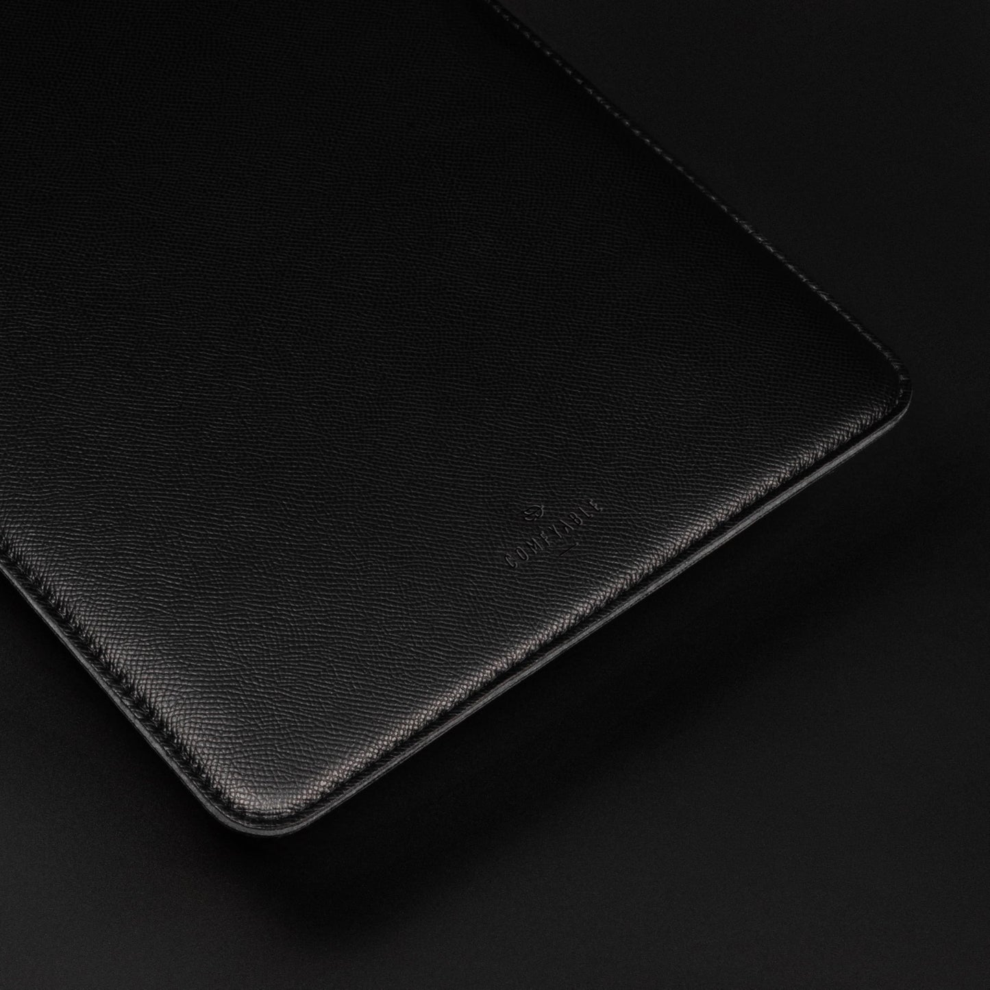 Comfyable Laptop Sleeve 14 Inch Precisely Compatible with MacBook Pro M5 M4 M3 M2 Pro/Max 2026-2021, Faux Leather Cover Case, 14 in, Black