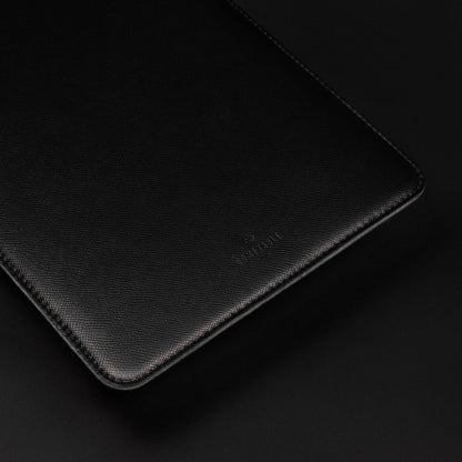 Comfyable Laptop Sleeve 14 Inch Precisely Compatible with MacBook Pro M5 M4 M3 M2 Pro/Max 2026-2021, Faux Leather Cover Case, 14 in, Black