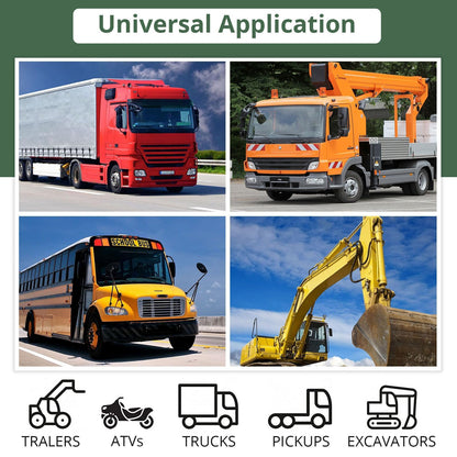 EYPINS Magnetic Flashing Beacon Light 40 LEDs Amber, Waterproof Car Truck Emergency Warning Light, Safety Rooftop Strobe Beacon Lights for Truck Car Forklift 12V/24V with 16FT Cable