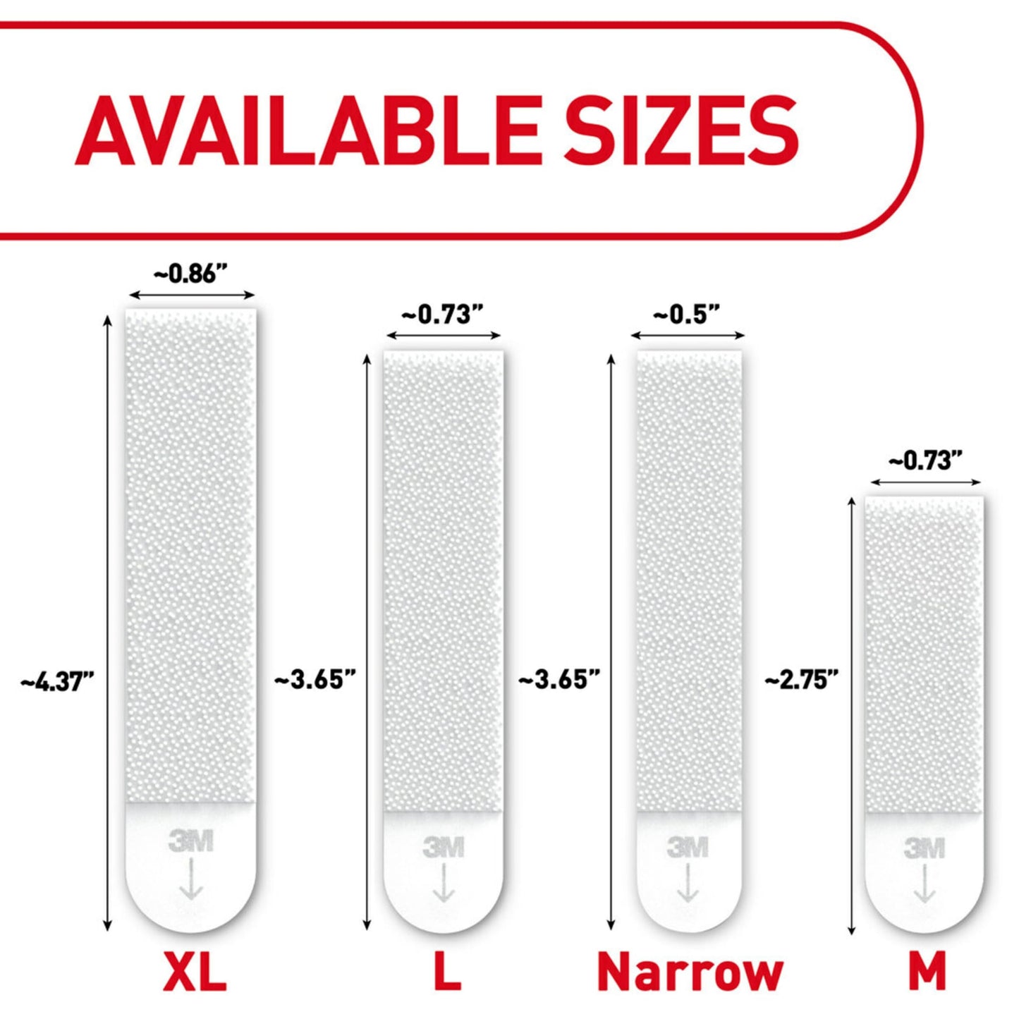 Command Narrow Picture Hanging Strips, Damage Free Hanging Picture Hangers, No Tools Wall Strips for Living Spaces, 12 White Adhesive Strip Pairs. Easy to Open Packaging (24 Strips)