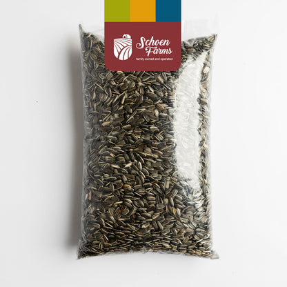 Schoen Farms Striped Sunflower Seeds for Birds, (5 Pound)