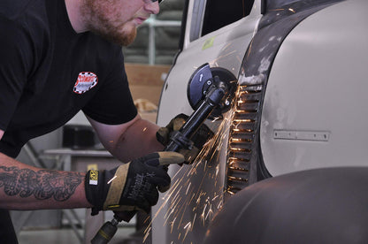 Mechanix Wear: Material4X FastFit Synthetic Leather Work Gloves - Abrasion Resistant (Small, Brown/Black)