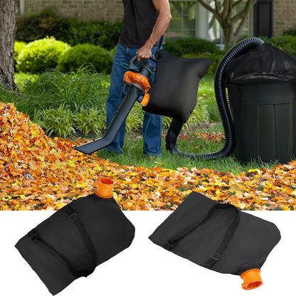 CADUFUELLY 50026858 Leaf Blower Collection Bag, Leaf Bags Replacement for Worx WG500 WG501 WG502 WG505 WG508 WG509 Leaf Blower Replacement for Trivac WGBAG500 50015035