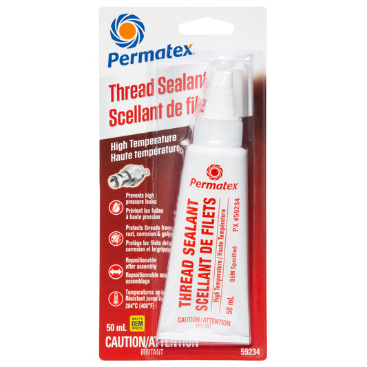 Permatex 59234 High Temperature 592 Thread Sealant, 50mL