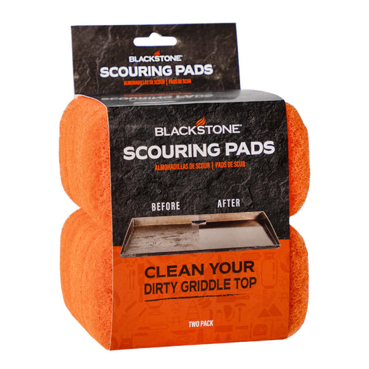 Blackstone Griddle Scrub Pads (Pack of 10), 5063, BBQ Grill & Cooktop Scouring Scrubbers – Heavy-Duty Cleaning Pads for Grilling for Baked On Food & Cooking Oils – Grill Cleaning Supplies
