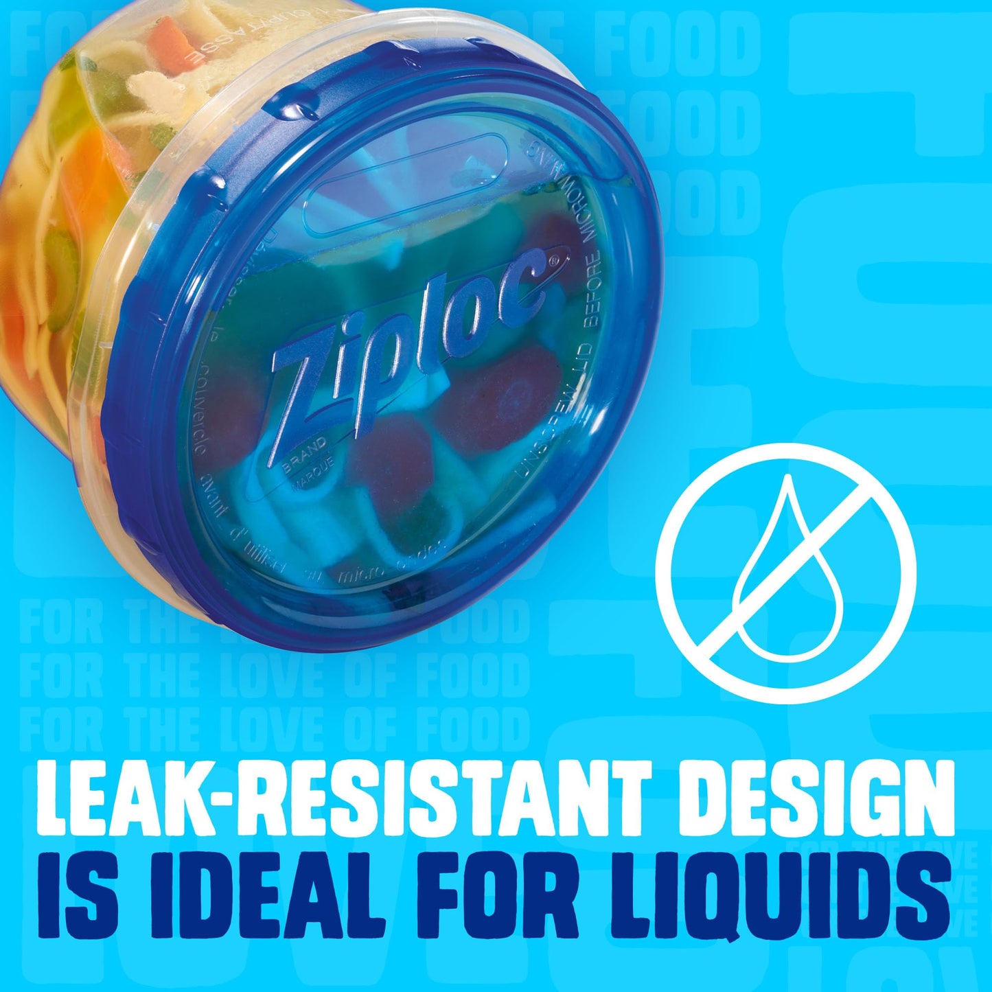 Ziploc Twist N Loc Reusable Containers, Leak-Proof Lid, Keeps Food Fresh, BPA Free, Microwave, Freezer and Dishwasher Safe Food Storage for Lunch and Leftovers, 9 Containers, 2 Cup Capacity
