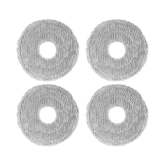 DREAME Mop Pads Compatible with X50 Ultra Series/X40 Ultra/L50 Ultra/L10s Pro Ultra/L40 Ultra//L10s Ultra Gen2/X40 Master/L40s Ultra Series/L40 Ultra Gen2, Wet Mopping Pads (4 pcs)