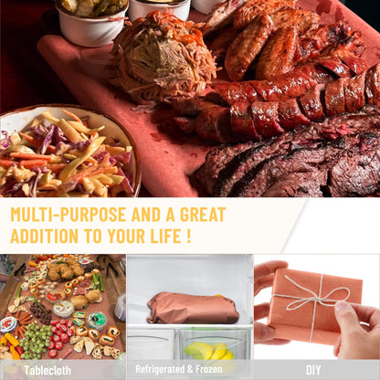 Butcher Paper for Smoking Meat Food-Grade Paper for Smoking Grilling, Unbleached, Uncoated (18in x 50ft)