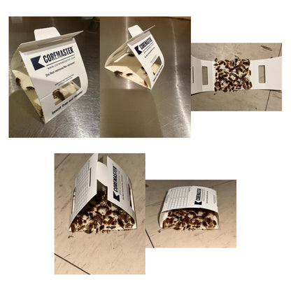 Coremaster Insect Monitor & Traps | Strong Adhesive Boards for Roaches, Ants & Crawling Insects | for Indoor Use i.e Kitchen, Basement,Garage & Storage Areas | Safe, Non-Toxic (24 Boards - 72 Traps)