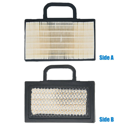 4499486 GY20575 Air Filter 492056 AM119567 Oil Filter Replacement for John Dere L120 L111 LA120 LA130 LA140 LA150；Replacement for Brigs and Straton 401577 405577 Series V-Twin 18-26 HP