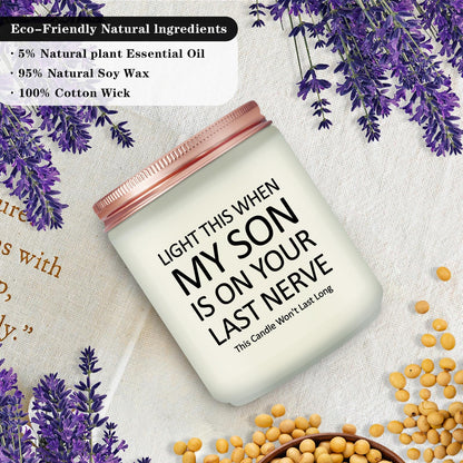 Volufia Gifts for Daughter in Law - Christmas Mothers Day Birthday Gifts for Daughter in Law from Mother in Laws - Lavender Scented Candle