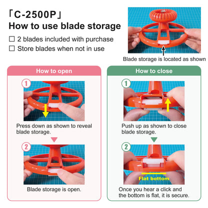 NT Cutter Heavy-Duty Circle Cutter, 1-3/16-Inch 6-5/16-Inch Diameter, 1 Cutter (C-2500P)